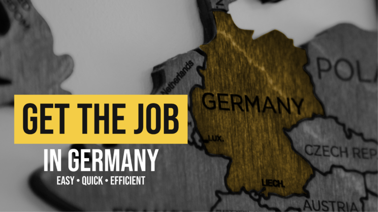 Get the Job in Germany