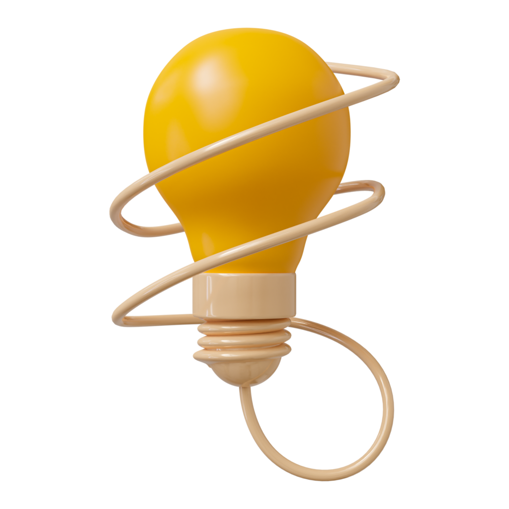 An idea bulb